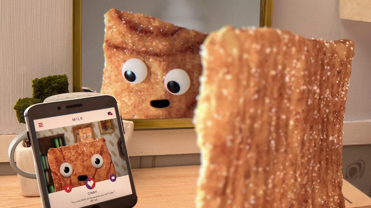 Ad | Cinnamon Toast Crunch: Swiping